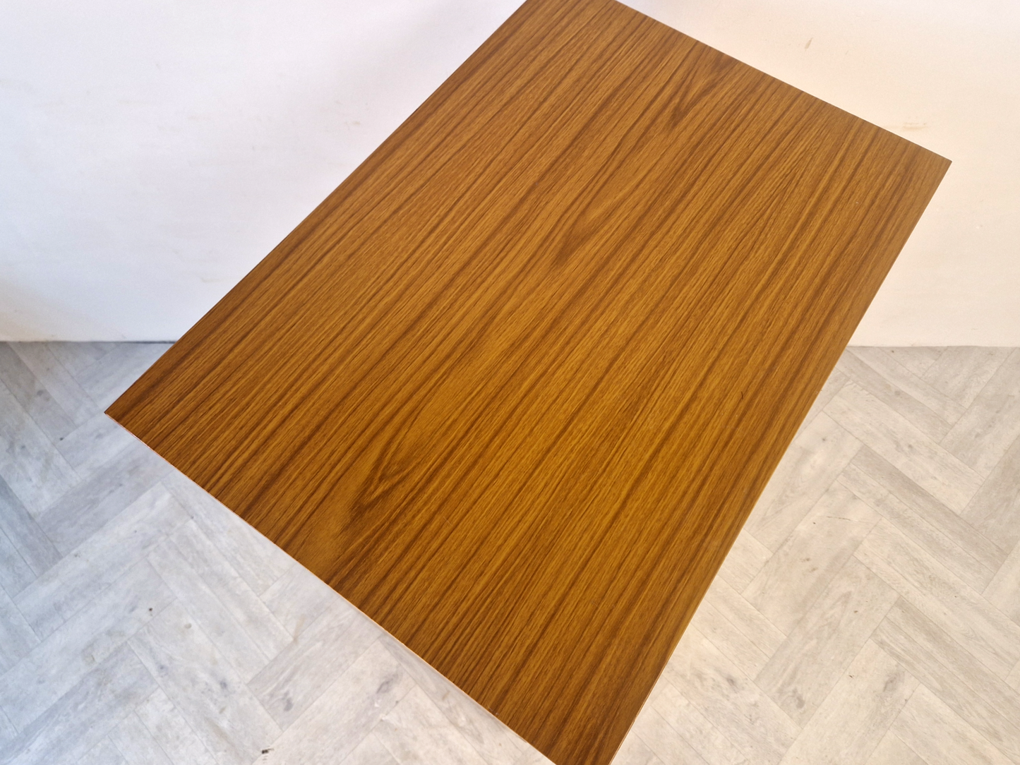 Schreiber Vintage Mid Century Medium Teak Tallboy Chest of Drawers