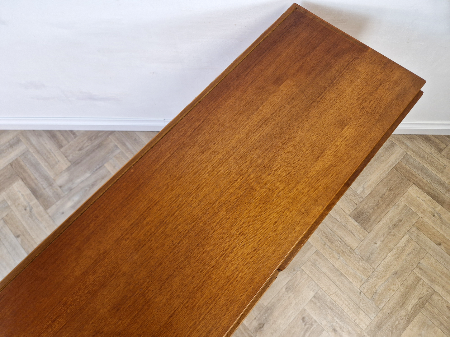 McIntosh Vintage Mid Century Danish Design Medium Teak Long Sideboard Buffet Credenza
