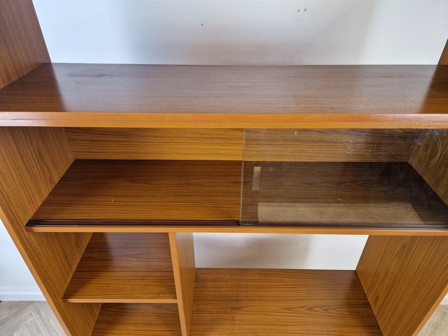 Schreiber Vintage Mid Century Danish Design Room Divider Bookcase Sideboard