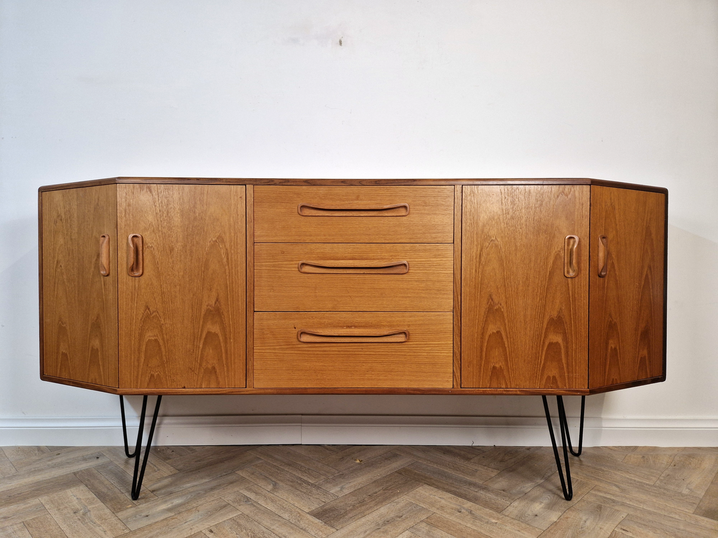 G Plan Fresco Vintage Mid Century Danish Design Medium Teak Sideboard Credenza