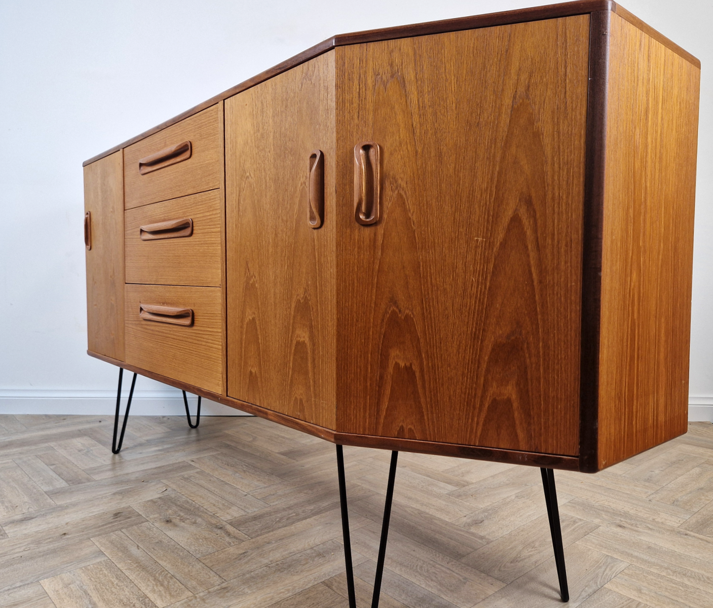 G Plan Fresco Vintage Mid Century Danish Design Medium Teak Sideboard Credenza