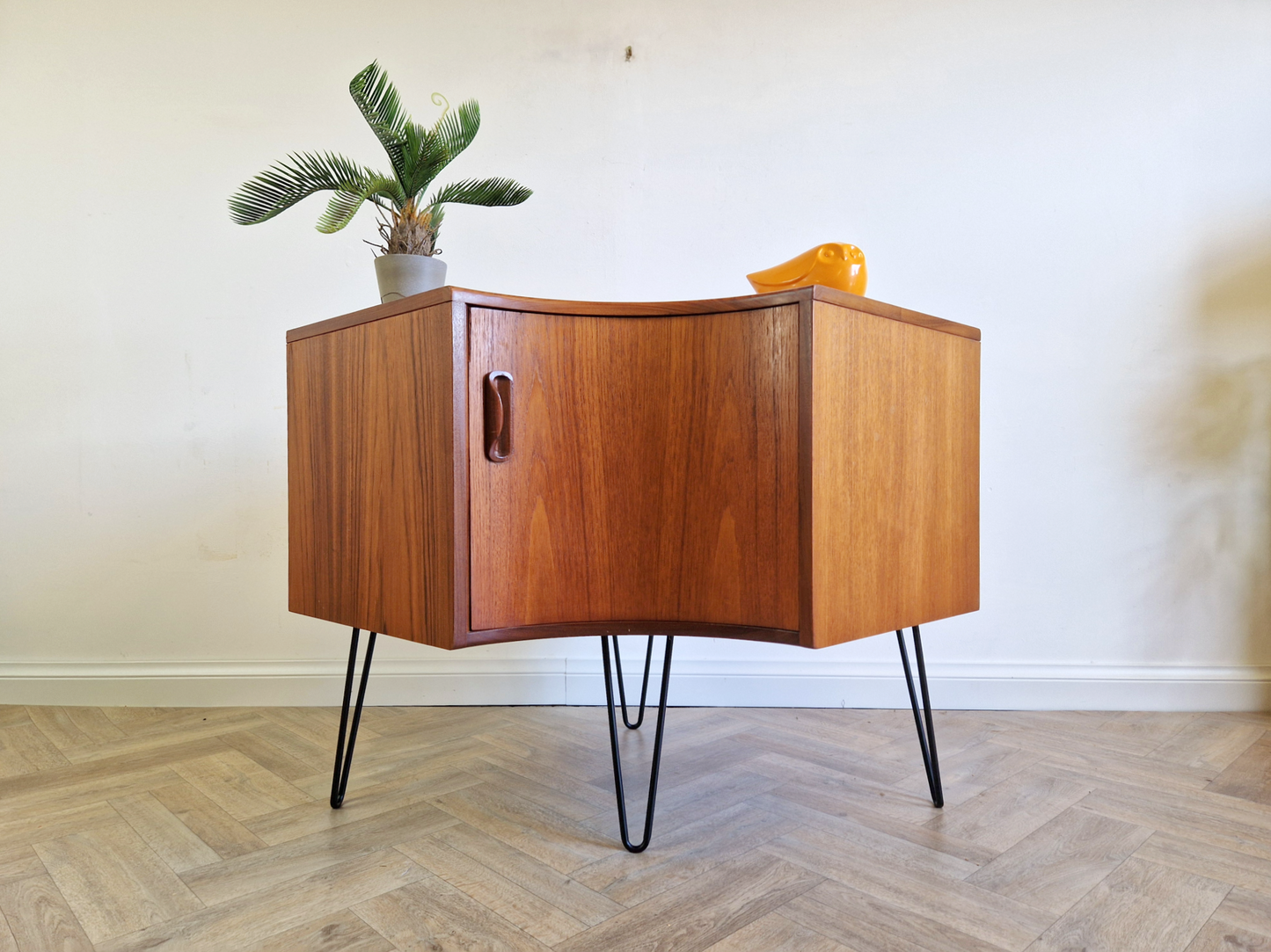 G Plan Fresco Red Label Compact Danish Design Retro Corner Unit Sideboard
