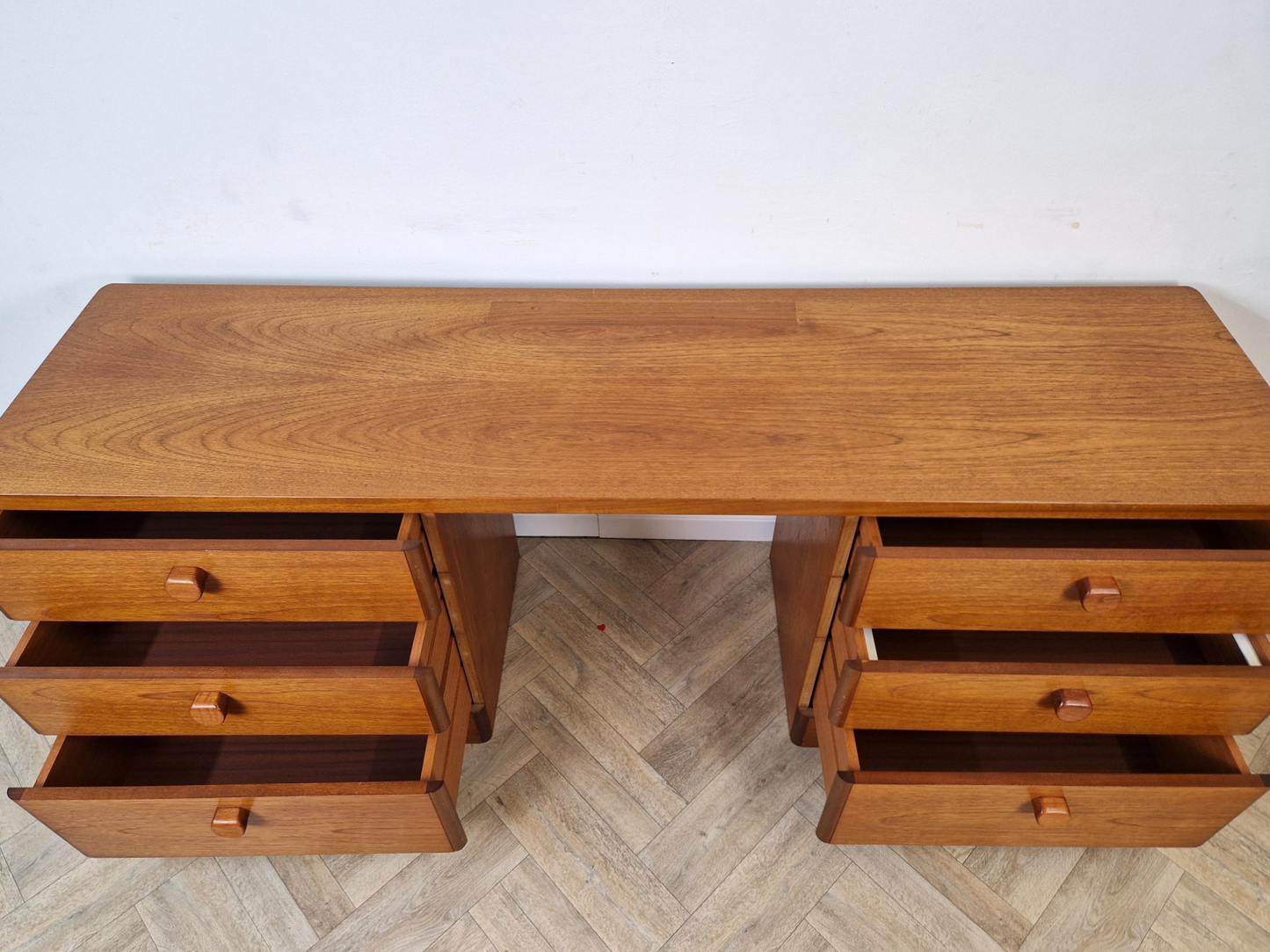 John & Sylvia Reid Stag Vintage Mid Century Danish Design Teak Retro Dressing Table