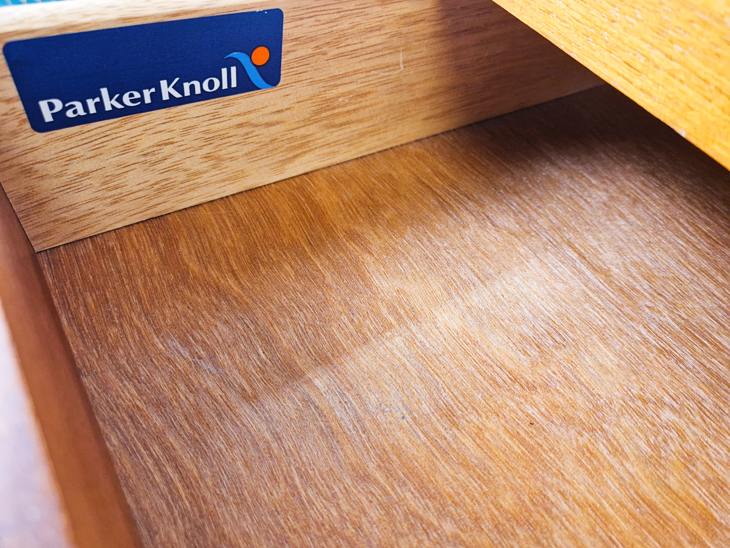 Parker Knoll Mid Century Medium Teak Danish Design Compact Retro Sideboard Cabinet