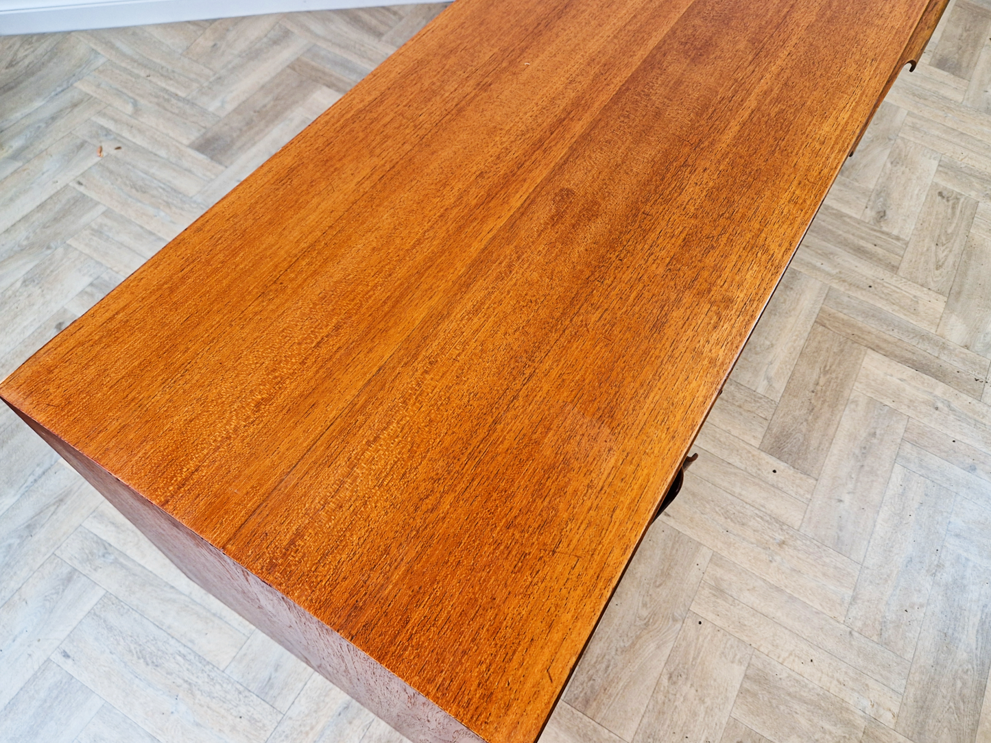 C.W.S Furniture Mid Century 1960s Danish Design Long Sideboard Buffet Credenza