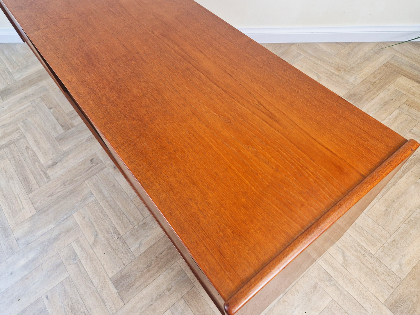 Arne Hovmand Olsen for Mogens Møbel Vintage Mid Century Solid Teak Sideboard