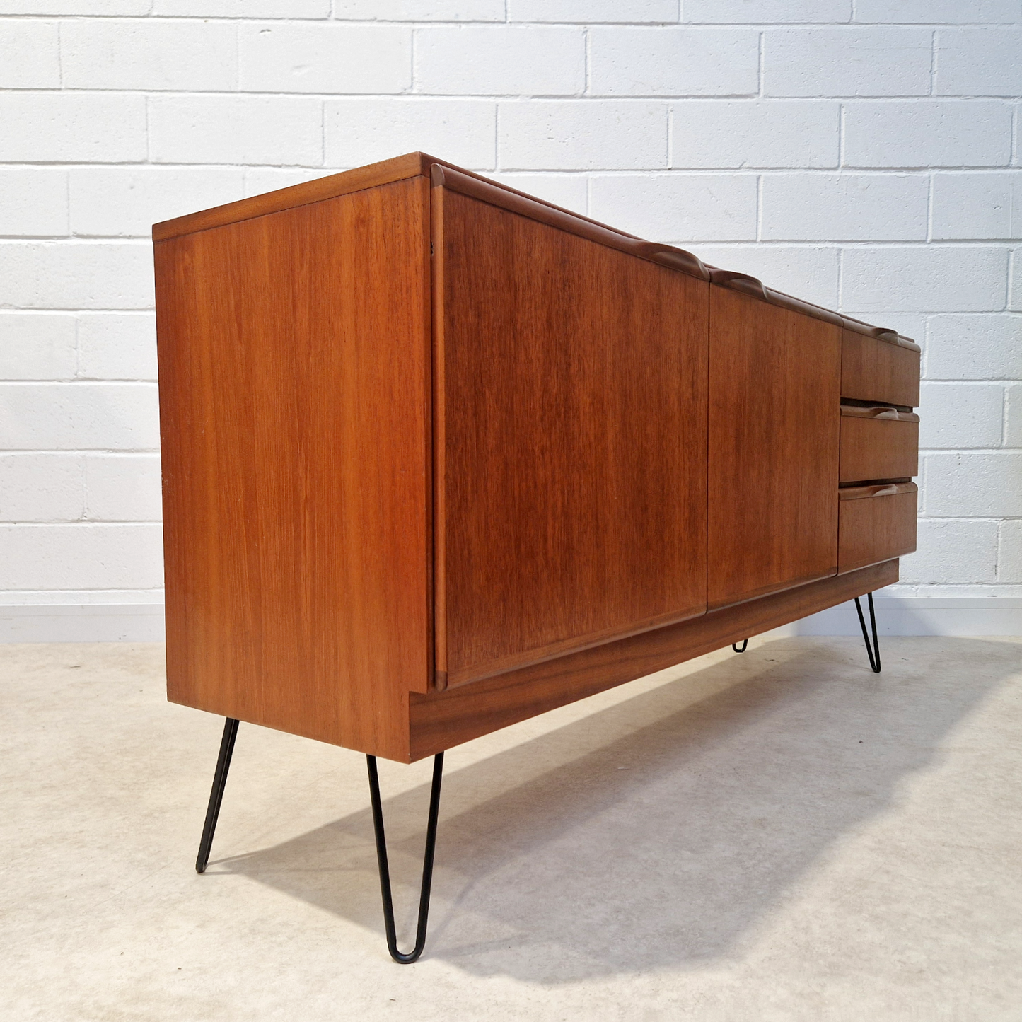 McIntosh Vintage Mid Century Danish Design Medium Teak Sideboard Credenza