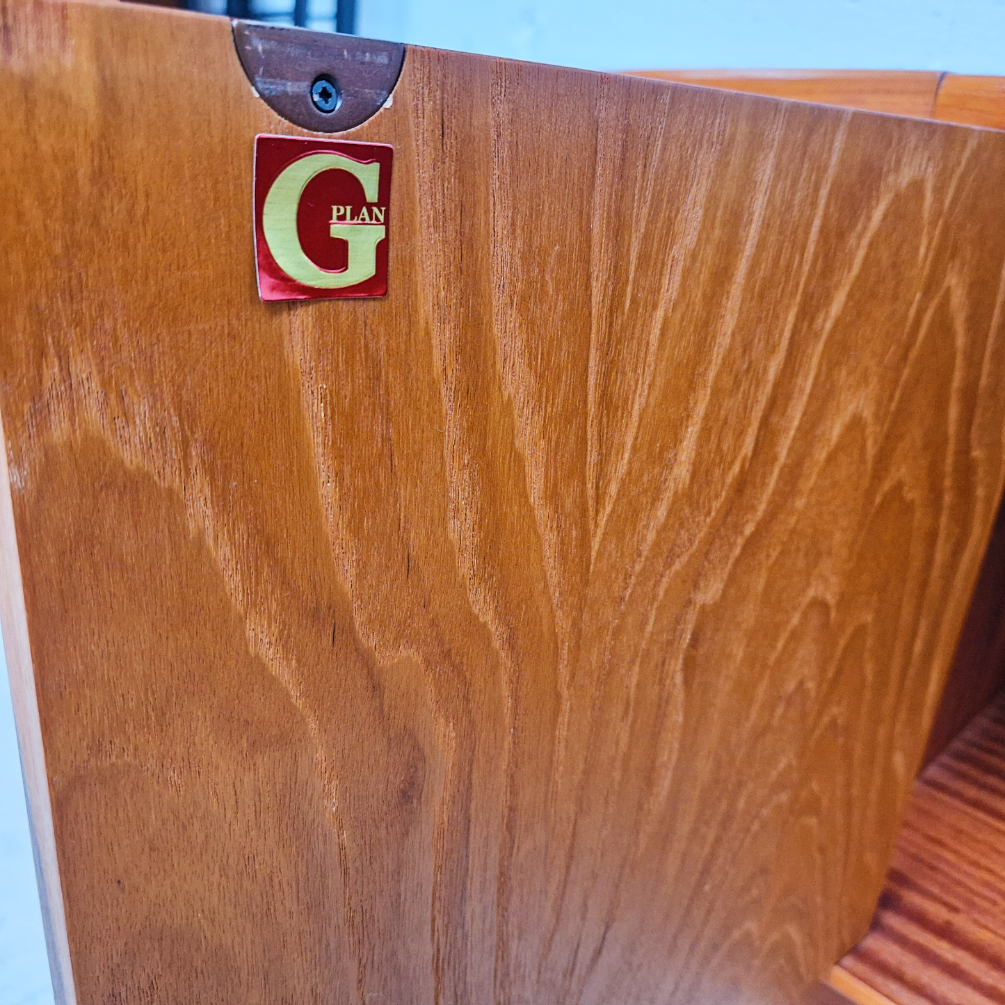 G Plan Fresco Vintage Mid Century Pyramid Teak Danish Design Extended Sideboard LP Storage PG339