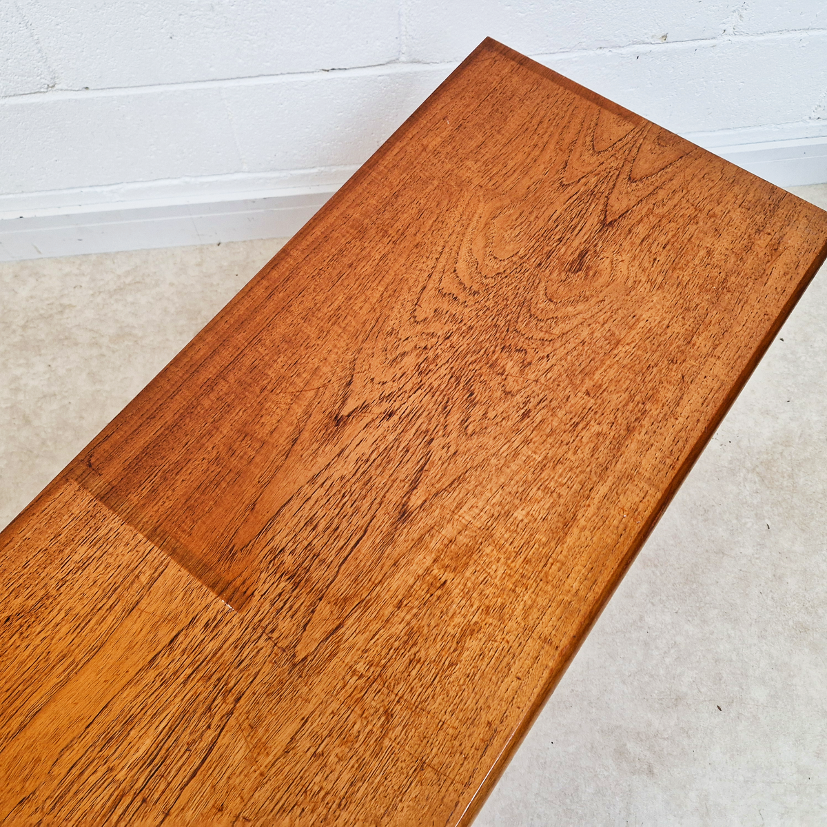 Meredew Vintage Mid Century Danish Design Medium Teak Long Sideboard Buffet Credenza