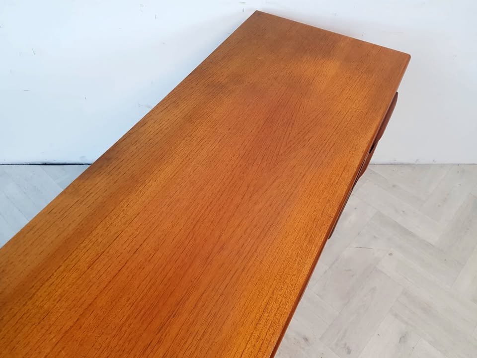 G Plan Fresco Vintage Mid Century Danish Design Teak Desk Dressing Sideboard