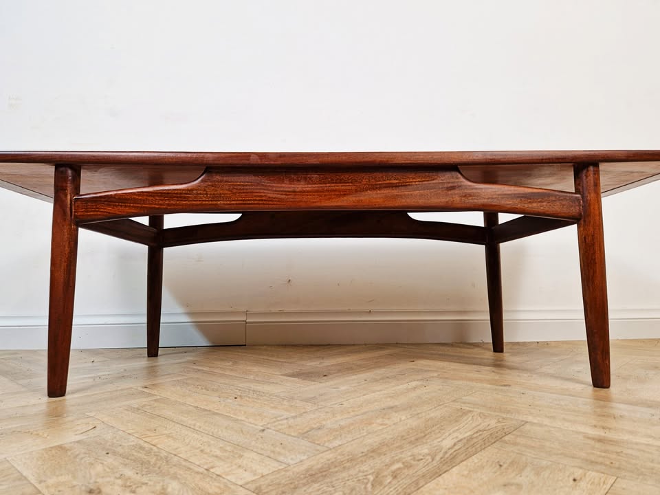 G Plan Brasillia Vintage Mid Century Solid Teak Danish Design Coffee Table