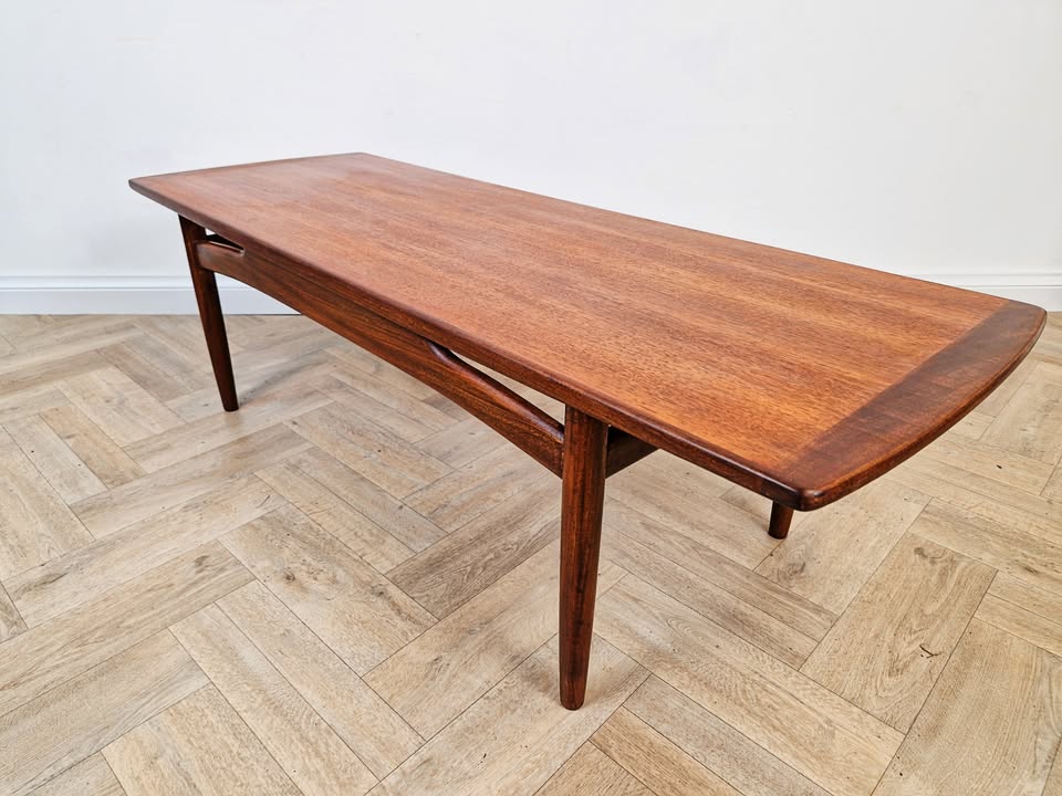 G Plan Brasillia Vintage Mid Century Solid Teak Danish Design Coffee Table
