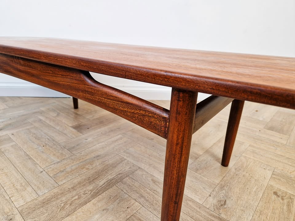 G Plan Brasillia Vintage Mid Century Solid Teak Danish Design Coffee Table