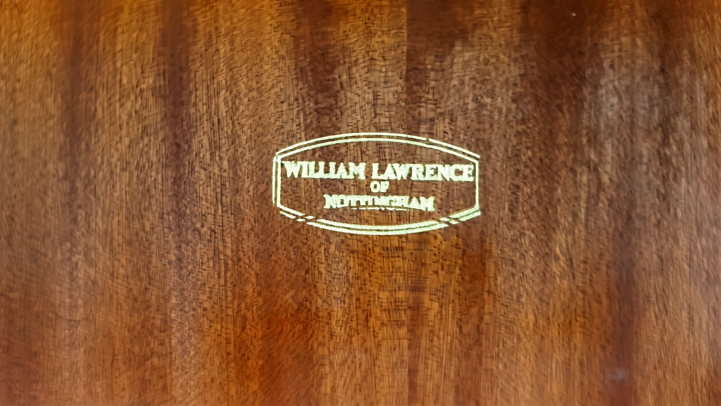 William Lawrence Vintage Mid Century Danish Design Teak Desk Dresser Sideboard