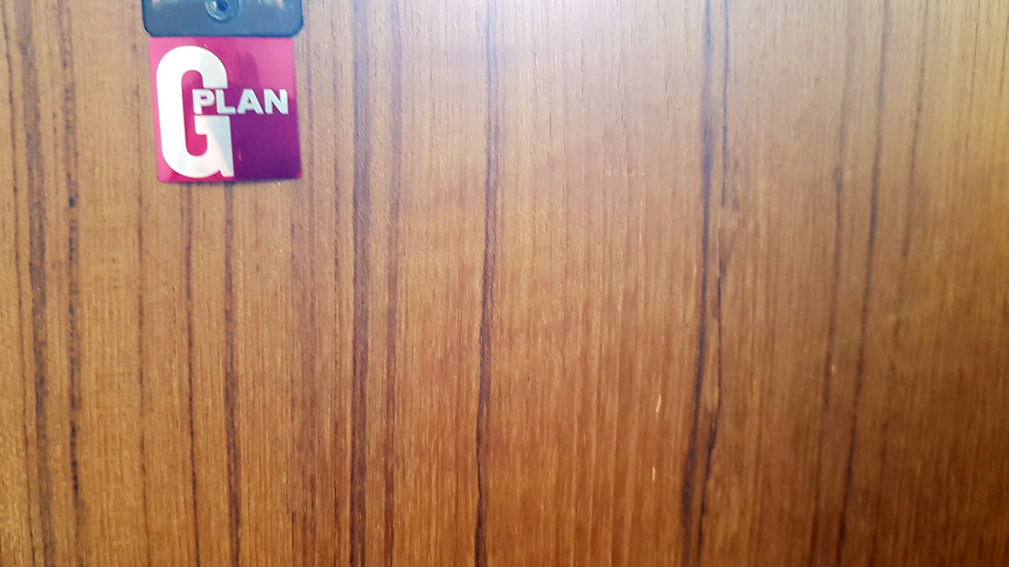 G Plan Sierra Red Label Vintage Compact Mid Century Teak Retro Compact Sideboard