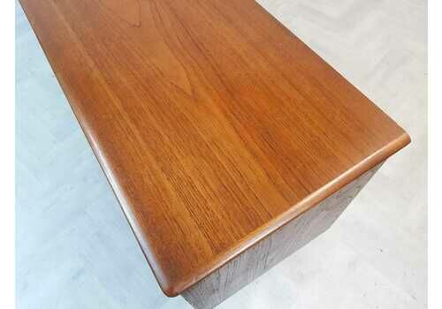 Nils Jonsson for Troeds Vintage 1960s Pyramid Teak Swedish Sideboard Buffet Credenza