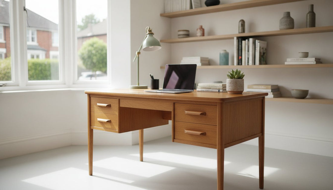 How to Source and Style an Authentic Mid Century Modern Desk in the UK