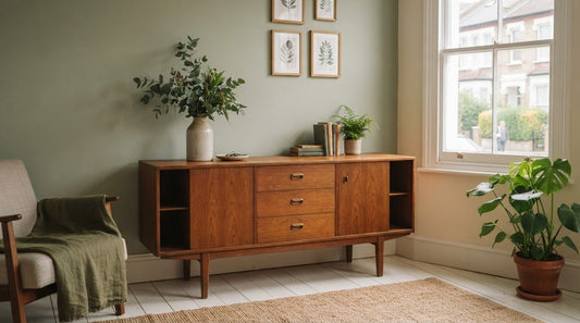 Sustainable vintage furniture for UK homes