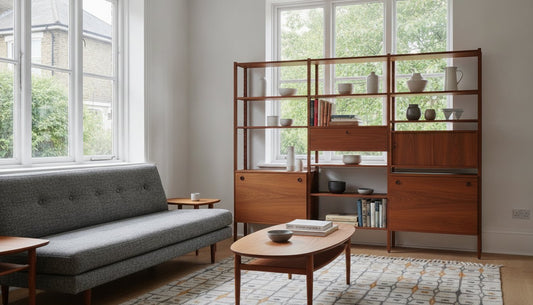 The Curated Lounge: A Guide to Authentic Mid Century Modern Living Room Furniture