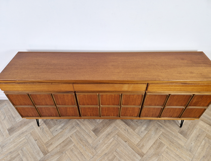 McIntosh Vintage Mid Century Danish Design Medium Teak Long Sideboard Buffet Credenza