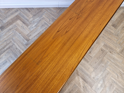 Meredew Vintage Mid Century Danish Design Medium Teak Long Sideboard Buffet Credenza