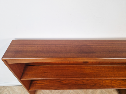 G Plan Fresco Vintage Mid Century Solid Teak Danish Design Double Bookcase