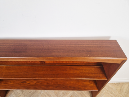 G Plan Fresco Vintage Mid Century Solid Teak Danish Design Double Bookcase