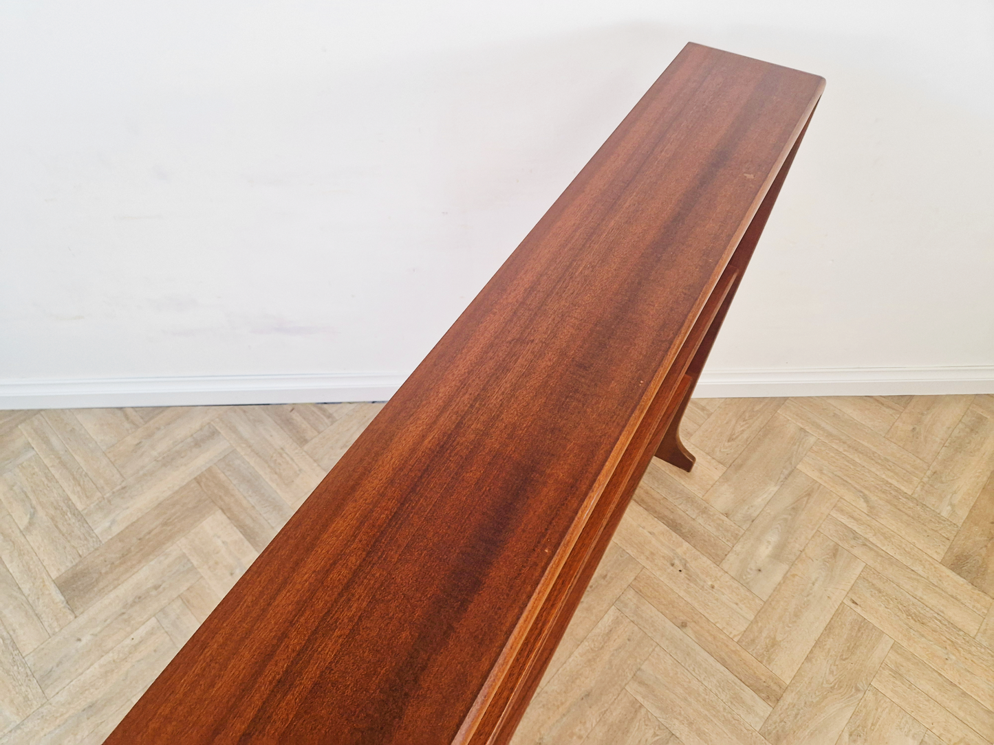 G Plan Fresco Vintage Mid Century Solid Teak Danish Design Double Bookcase