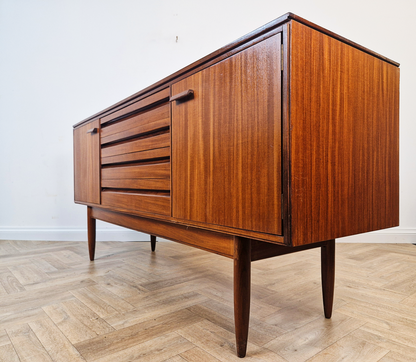 White & Newton Vintage 1960s Mid Century Danish Design Sideboard Buffet Credenza