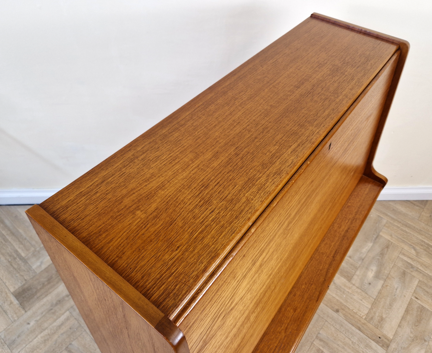 Remploy Vintage Mid Century Pyramid Teak Danish Design Writing Bureau Sideboard BL668
