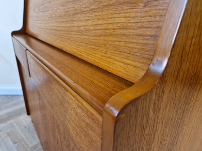 Remploy Vintage Mid Century Pyramid Teak Danish Design Writing Bureau Sideboard BL668