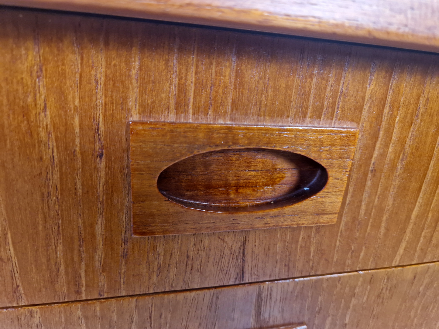 Arne Hovmand Olsen for Mogens Møbel Vintage Mid Century Solid Teak Sideboard