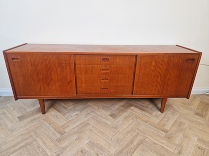 Arne Hovmand Olsen for Mogens Møbel Vintage Mid Century Solid Teak Sideboard
