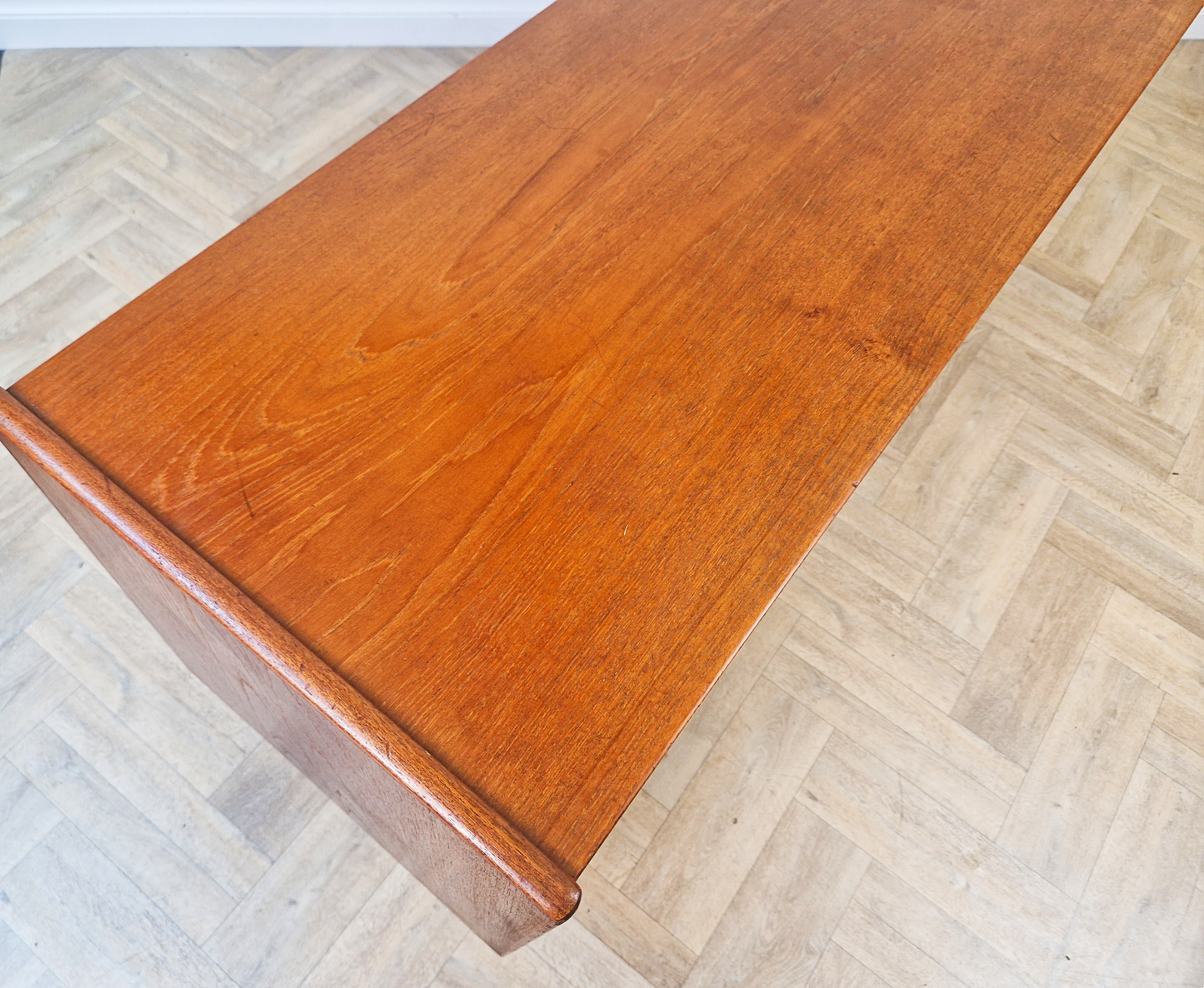 Arne Hovmand Olsen for Mogens Møbel Vintage Mid Century Solid Teak Sideboard