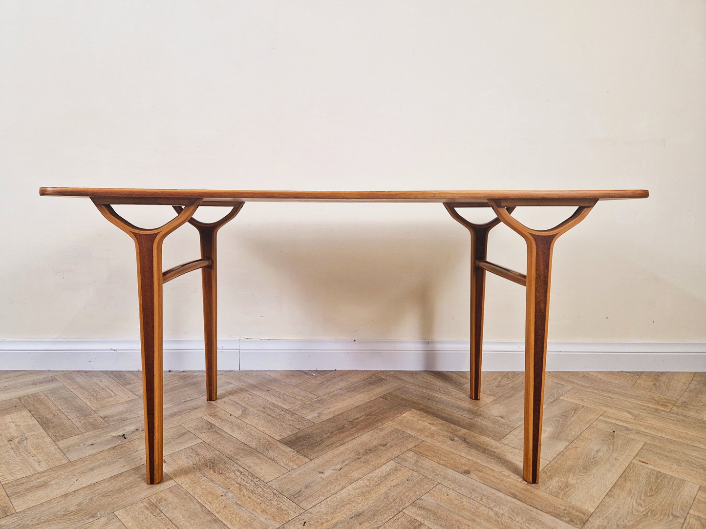Peter Hvidt & Orla Mølgaard-Nielsen Danish 'AX Series' Tigerwood Coffee Table