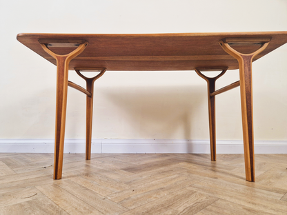 Peter Hvidt & Orla Mølgaard-Nielsen Danish 'AX Series' Tigerwood Coffee Table