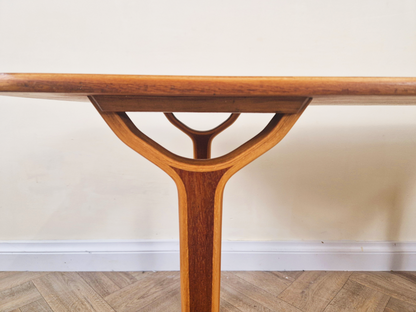 Peter Hvidt & Orla Mølgaard-Nielsen Danish 'AX Series' Tigerwood Coffee Table