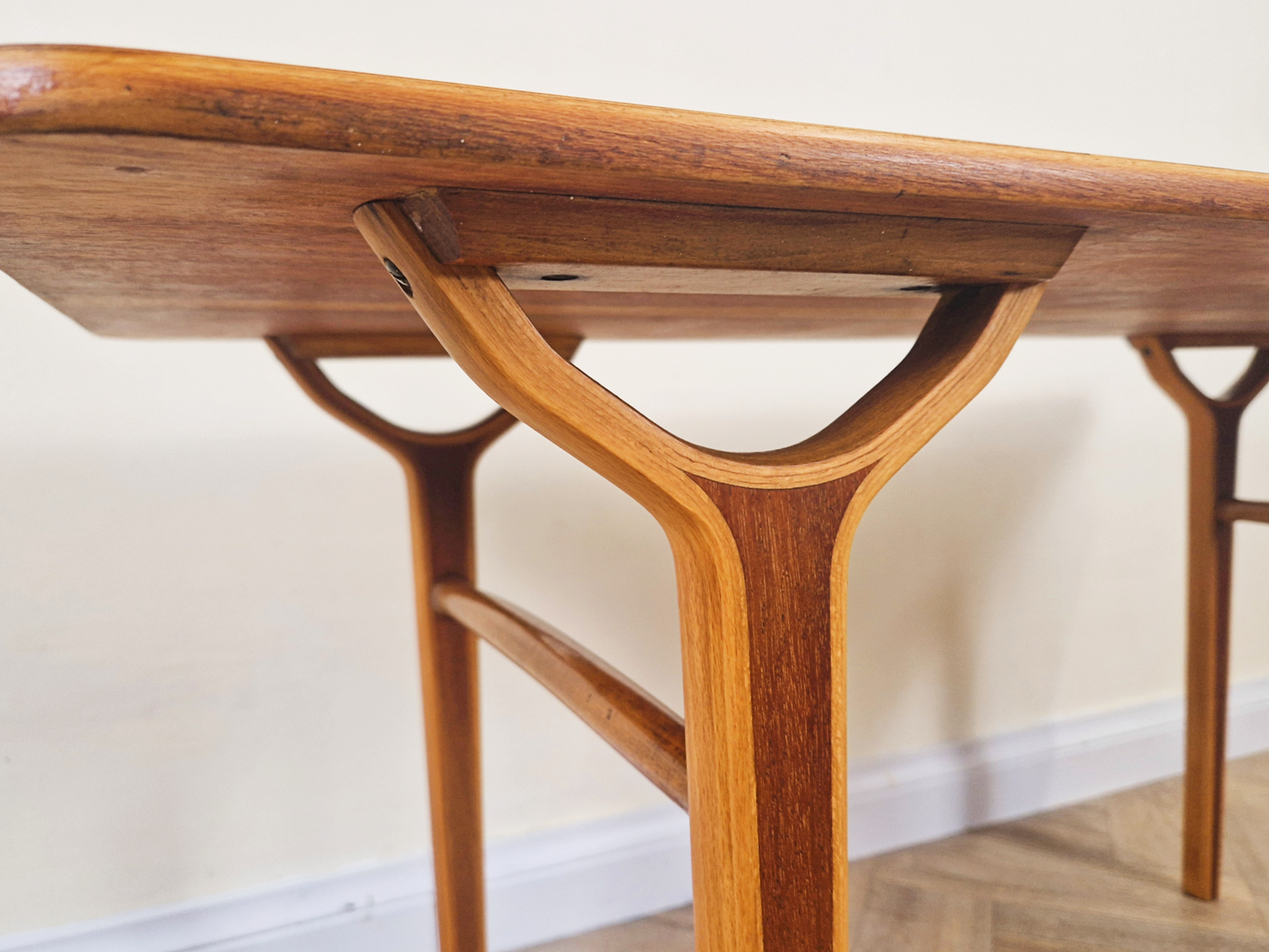 Peter Hvidt & Orla Mølgaard-Nielsen Danish 'AX Series' Tigerwood Coffee Table