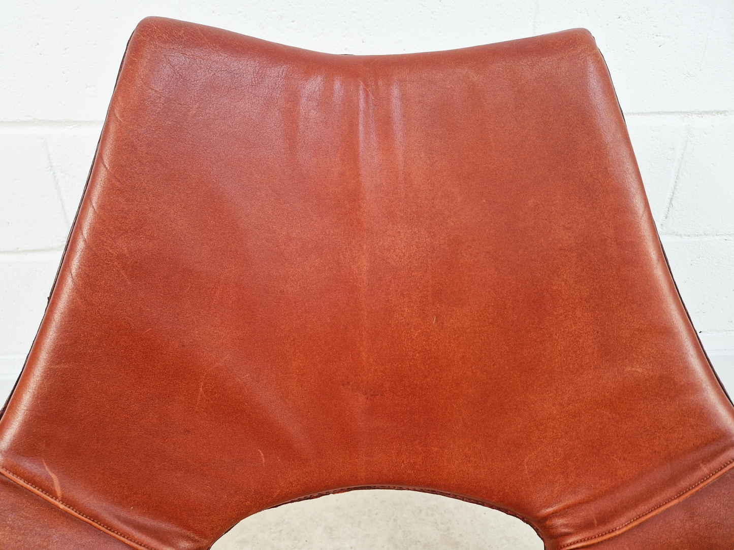 Preben Fabricius & Jørgen Kastholm Pair Scimitar IS63 Mid Century Lounge Chairs