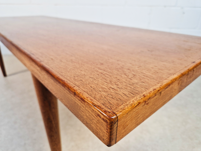 Mogens Kold Møbelfabrik Vintage Danish Mid Century Teak Long John Coffee Table