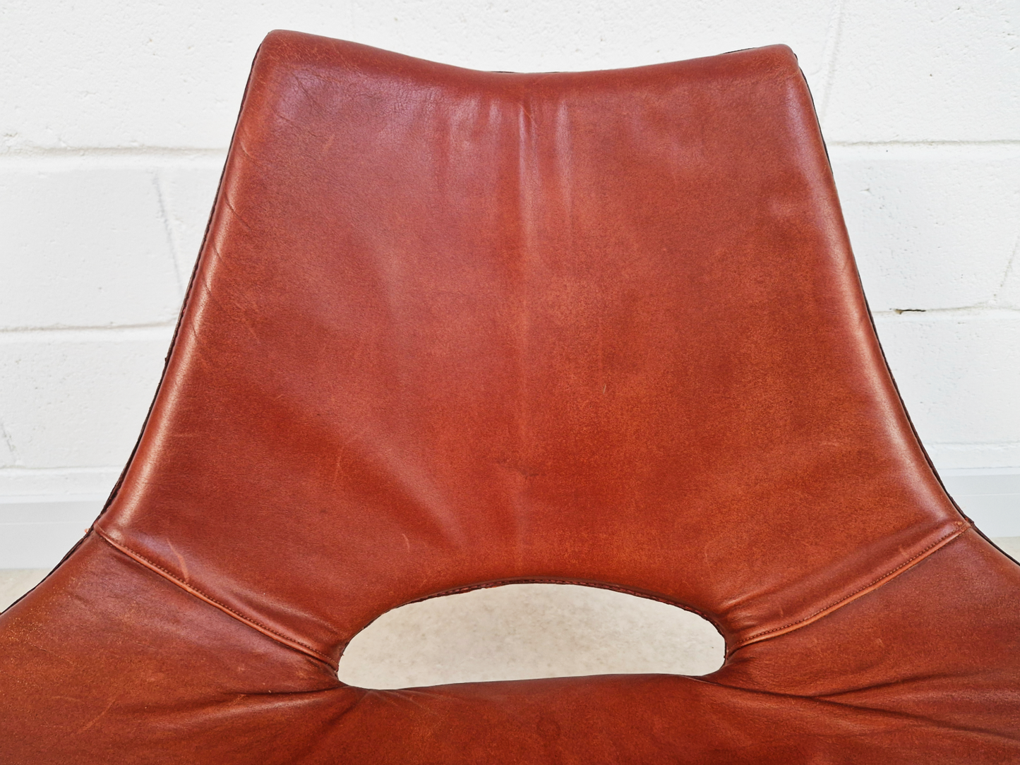 Preben Fabricius & Jørgen Kastholm Pair Scimitar IS63 Mid Century Lounge Chairs
