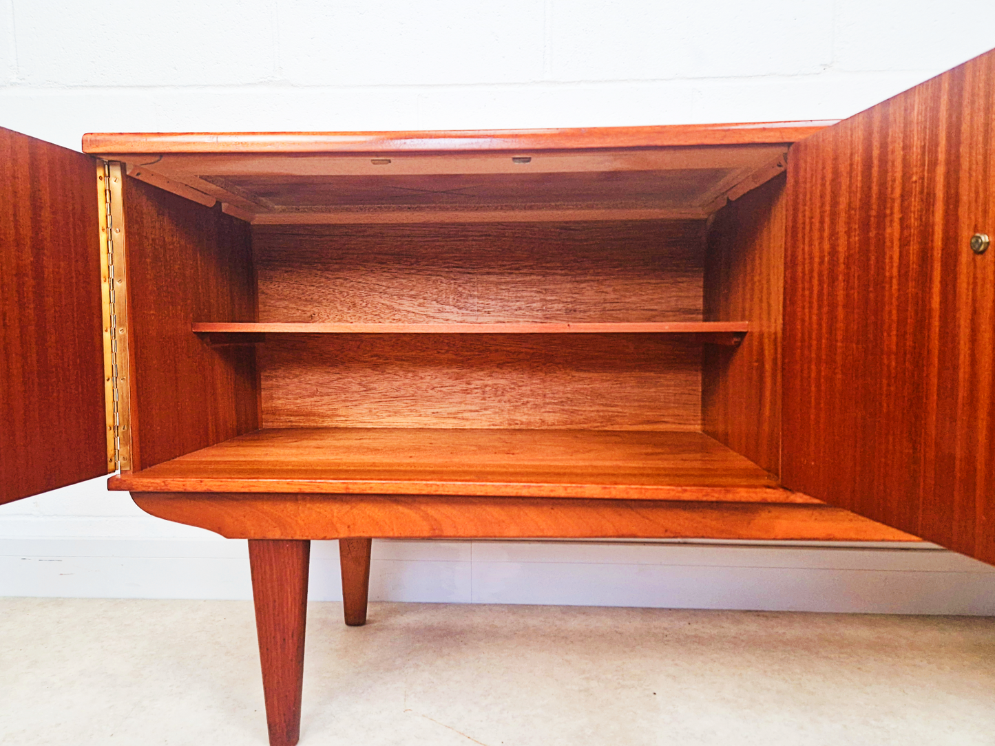 Jentique Vintage Mid Century 1960s Danish Design Sideboard Credenza
