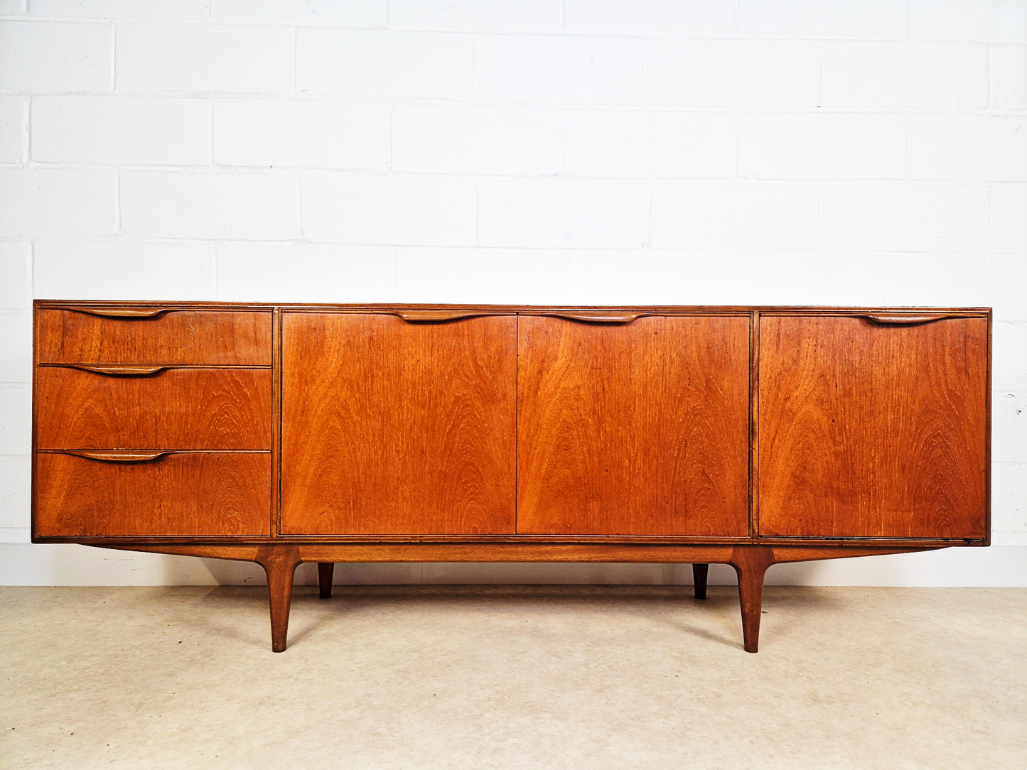 Tom Robertson for McIntosh Dunvegan Mid Century 1960s Teak Sideboard Credenza
