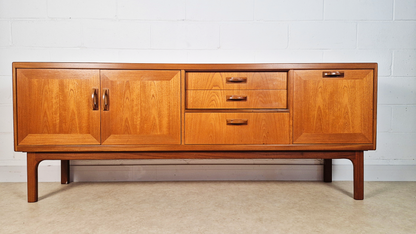 G Plan Sierra Red Label Vintage Mid Century Teak Danish Design Retro Long John Sideboard