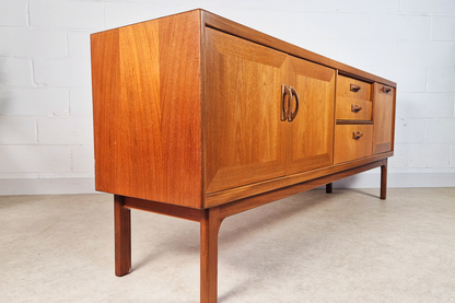 G Plan Sierra Red Label Vintage Mid Century Teak Danish Design Retro Long John Sideboard