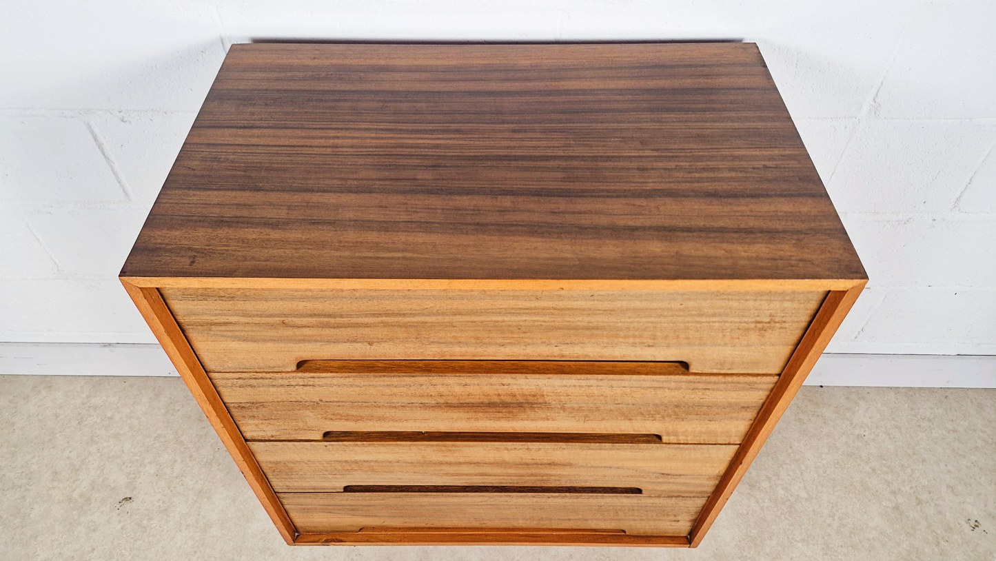 John & Sylvia Reid Stag C Vintage Mid Century Danish Design Chest of Drawers