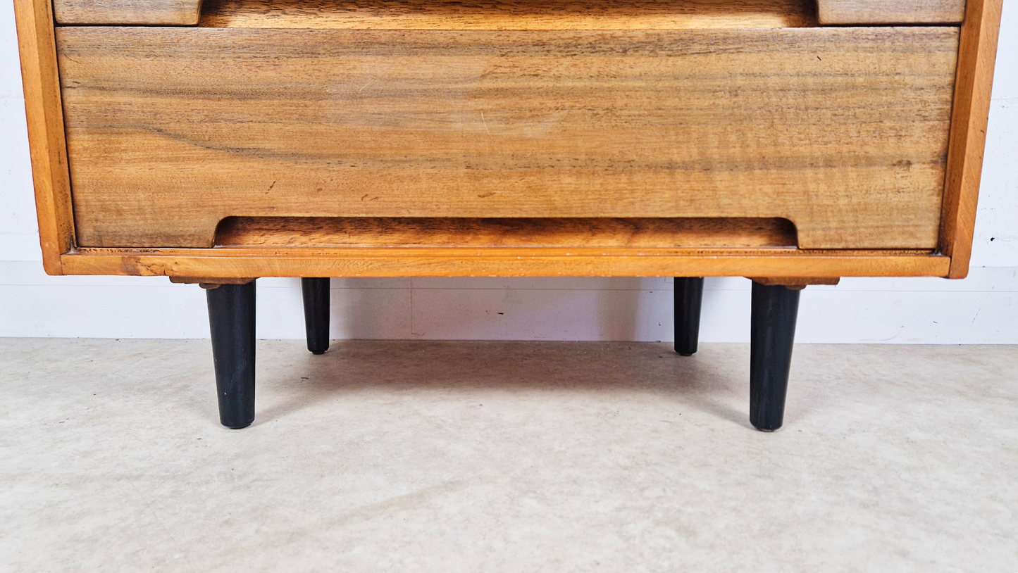 John & Sylvia Reid Stag C Vintage Mid Century Danish Design Chest of Drawers