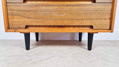 John & Sylvia Reid Stag C Vintage Mid Century Danish Design Chest of Drawers