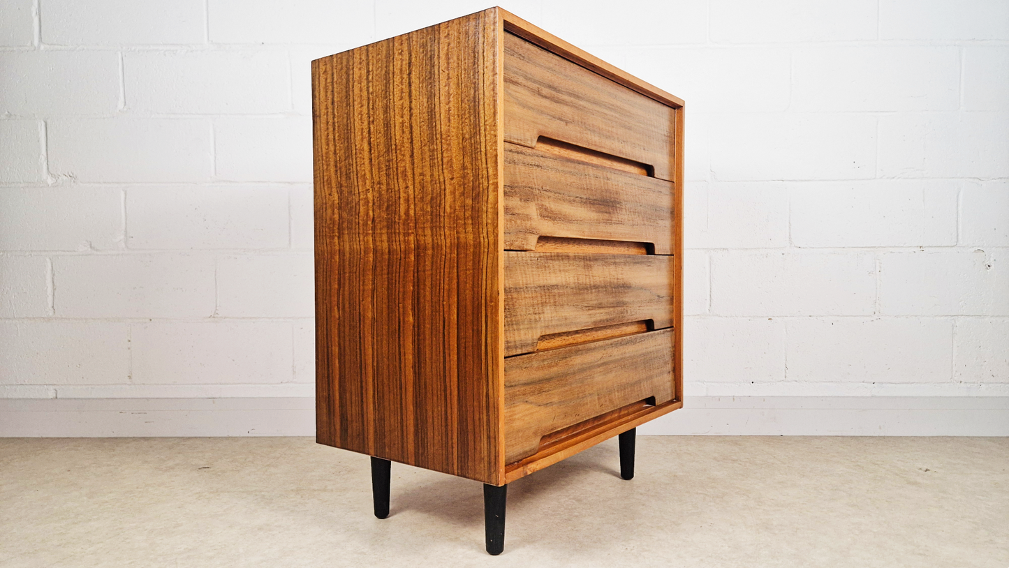 John & Sylvia Reid Stag C Vintage Mid Century Danish Design Chest of Drawers