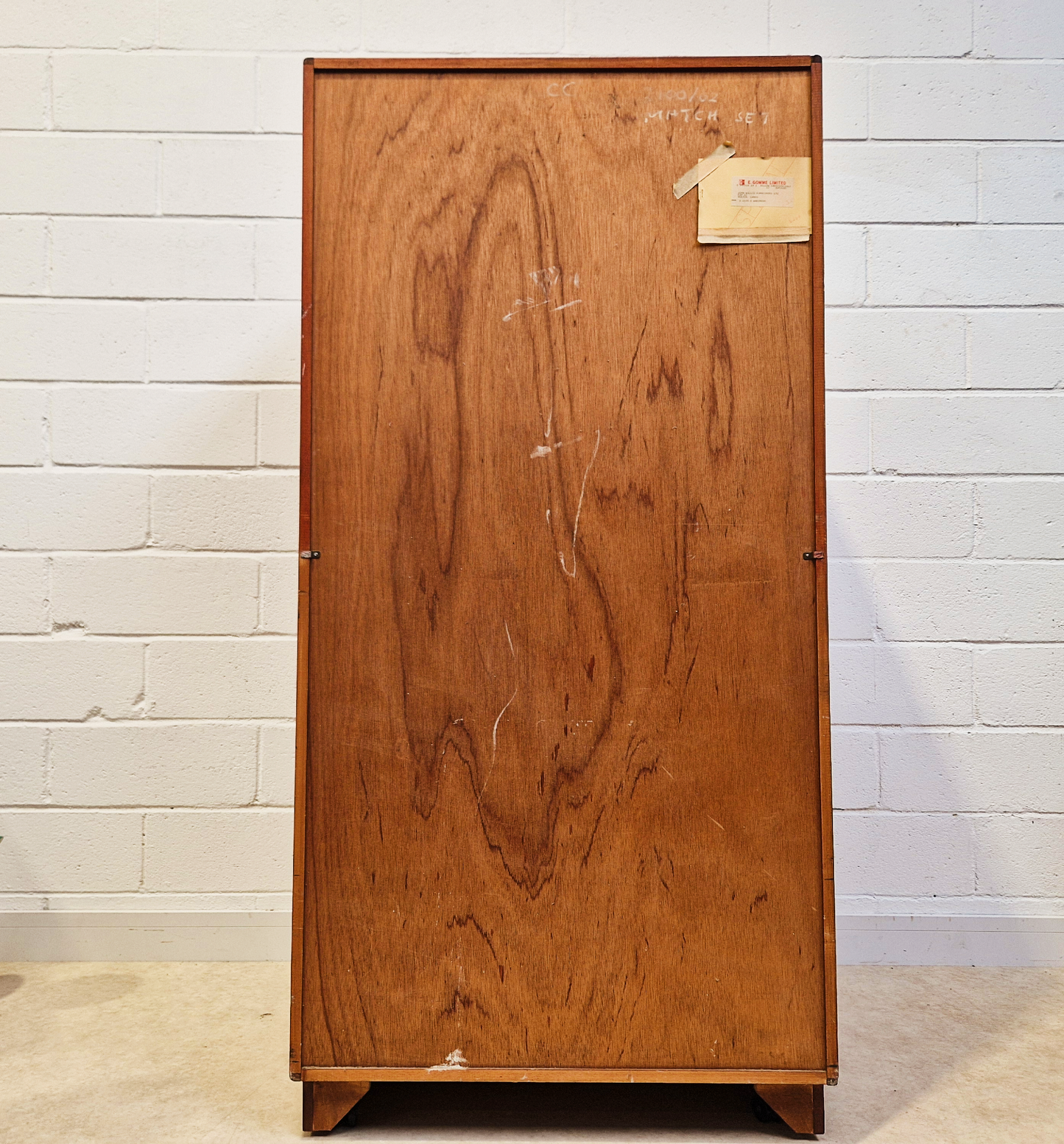 V.B Wilikins for G Plan Fresco Vintage Mid Century Medium Teak Danish Design Wardrobe